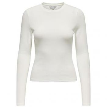 Camiseta de Manga Larga para Mujer ONLY ONLRILEY O-NECK L/S TOP JRS