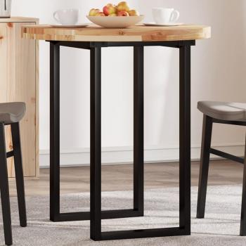 vidaXL Table Top Round Ø70x4 cm Solid Wood Acacia