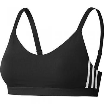adidas Am 3S Bra Sujetador de Deporte, Mujer, Black/White, M