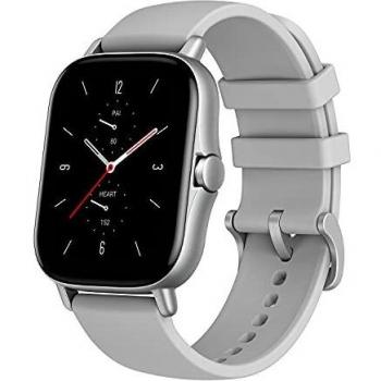 Amazfit Smartwatch GTS 2 Sports Watch with 90 Sports Modes, 5 ATM Waterproof, Fitness Tracker with Sleep, Stress, Heart Rate, Blood Oxygen Monitor, Music Control, Blutooth Phone Call, Urban Grey