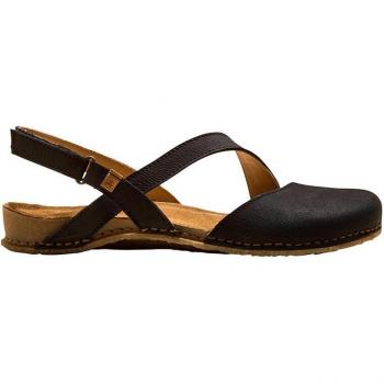 Sandalia El Naturalista N5813 para mujer en color negro