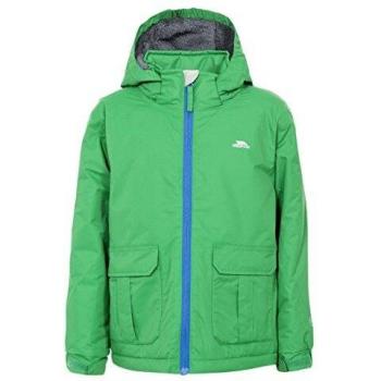 Trespass Flemington - Chaqueta impermeable para niño, Niñas, cazadora impermeable, MCJKRAM20003_CVR9/10, verde, FR : L