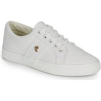 Ralph Lauren Women's White Cotton Sneakers - Size 9 US (EU39)