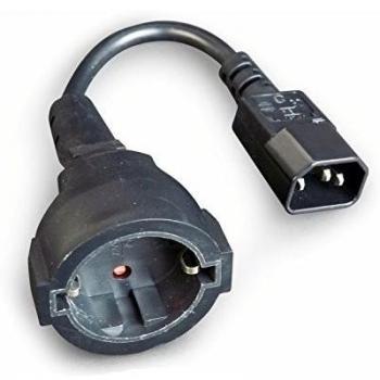 iggual IGG311080 C14 Negro conector eléctrico - Enchufe