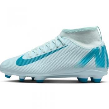 Nike Jr. Mercurial Superfly 10 Club Botas de fútbol de perfil alto MG para niño/a y niño/a pequeño/a - Azul, talla 32 EU