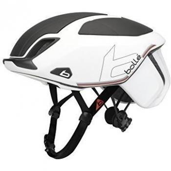 bollé 31581 Casco Ciclismo, Unisex Adulto, Blanco/Negro, 54-58 cm