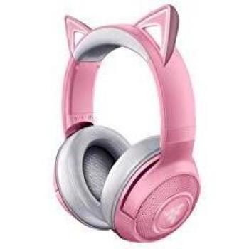 Auriculares Gaming Inalámbricos Razer Kraken Kitty Edition Bluetooth en Rosa