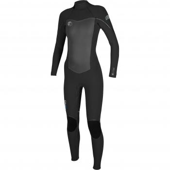 2017 O'Neill Ladies Flair 5/4mm Back Zip GBS Wetsuit BLACK 4817 Ladies Sizes - UK 10