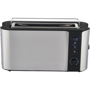 Tostador Centeno de 1000W - Acero Inoxidable/Negro