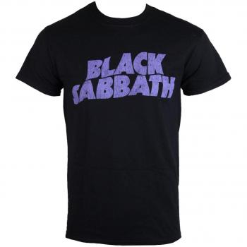 Black Sabbath Wavy Logo Classic Men's T-Shirt