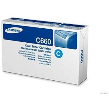 Samsung CLP-C660B Cartucho de tóner Original Cian 1 Pieza