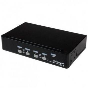 StarTech.com 4-Port 1U Rackmount USB KVM Switch with OSD