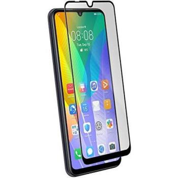 Cristal Templado Akashi 2.5D para Huawei Y6p y Honor 9A - Protección Antiimpacto con Marco Negro