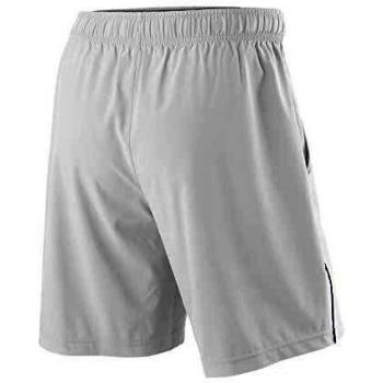 Wilson Hombre, M COMPETITION 8 SHORT, Pantalón corto de tenis, Poliéster/Elastano, Blanco, Talla S, WRA773806
