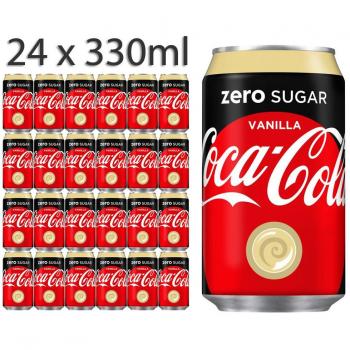 Coca Cola Zero Sugar Vanilla 330ml x 24