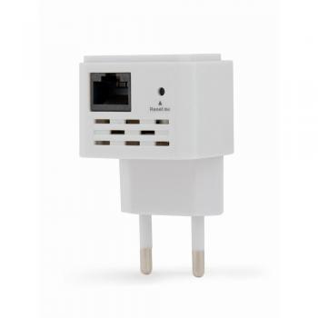 Amplificador de señal inalámbrica Gembird WNP-RP300-03 - Repetidor de red 300 Mbit/s en color blanco