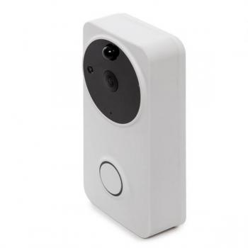 Interfono Wifi 1Mp - Audio Bidireccional - Detección Movimiento-Sonido - Visión Nocturna - Compatible Alexa-Google Home