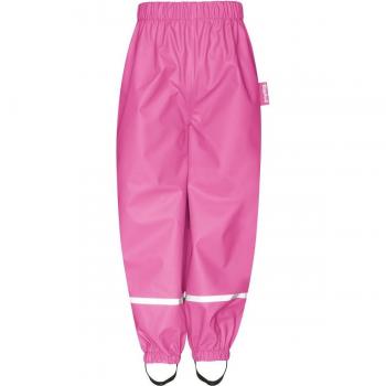 Playshoes Kids Waterproof Rain Trousers - Unisex, Pink, Size 140