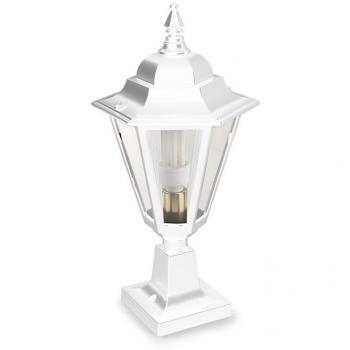Baliza Vintage ELITE 6 E27 42W Blanco/Cristal transp H620