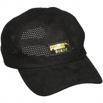 PUMA Gorra Unisex Suede BB Cap, Unisex Adulto, 21717, Puma Black, Talla única