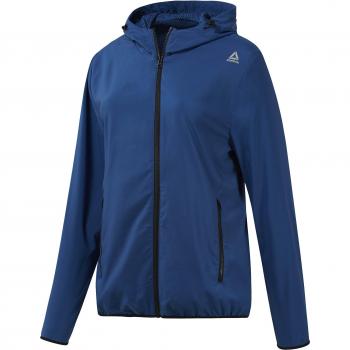 Reebok Woven Sudadera, Mujer, Negro, XS
