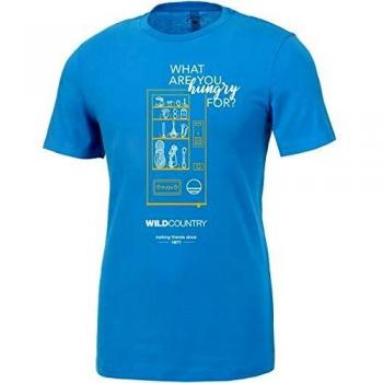 Wild Country Flow Chill Retro 2020 - Camiseta de manga corta para hombre, color Detroit Azul Hungry, tamaño medium