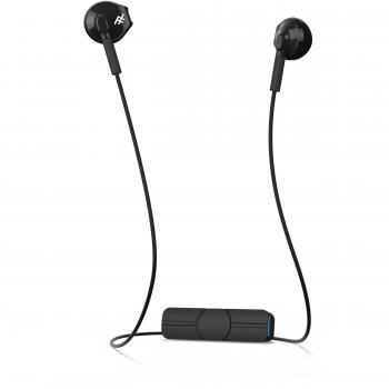 iFrogz IFITNW-BK0 - Auriculares con micrófono, Color Negro