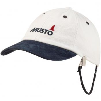 Musto EVO Original Crew Cap Hat Antique Sail Blanco