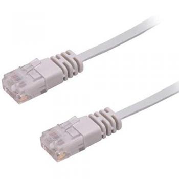 Microconnect Cable de Red Cat6 U/UTP 3m Plano Gris