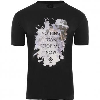Izas Albany Camiseta algodón, Hombre, Negro, L