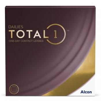 Lentes de contacto diarias Alcon Dailies TOTAL1 (90 unidades, esféricas, BC 8.5 mm, DIA 14.1 mm, -10.50 Dioptrías)