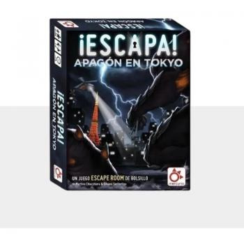 Juego de mesa Escapa: Apagón en Tokyo - Juego de escape, dimensiones 12x9x2 cm