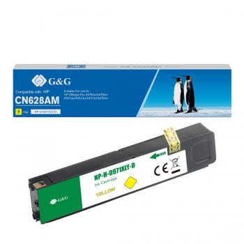 Cartucho de Tinta Pigmentada G&G HP 971XL Amarillo Compatible CN628AE / CN624AE