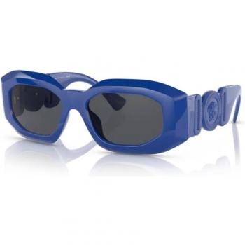 Versace VE4425U Col. 536887 Unisex Geometrica Blu Sunglasses, Limited Edition Rock Icons, Blue, Size: 54 MM