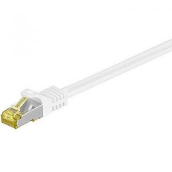 Cable de Red S/FTP CAT7 1m Blanco
