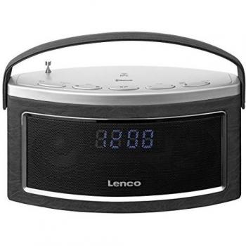 Lenco SR-600BT - Radio (Personal, FM, PLL, 4W, LED, 27 cm, 8,6 cm) Negro