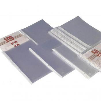 Grafoplas Fundas Multitaladro 11 PP Galga Estándar A4 Transparente Bolsa de 10 Unidades