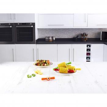 Zyliss 40001 - Pinchos para mazorcas de maíz