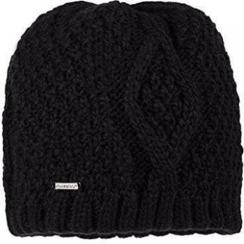maximo Mütze mit Perlstruktur - Gorro para niñas, color schwarz 46, talla 55/57