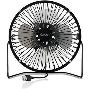 Ventilador USB | Ventilador silencioso de sobremesa |Avant | Ventilador USB silencioso | Cable de 1 metro incluido | 15Cm 3 watios