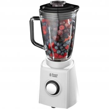 Russell Hobbs 18995-56 Aura - Batidora de vaso y picadora de 750 W con vaso de cristal de 1,5 litros