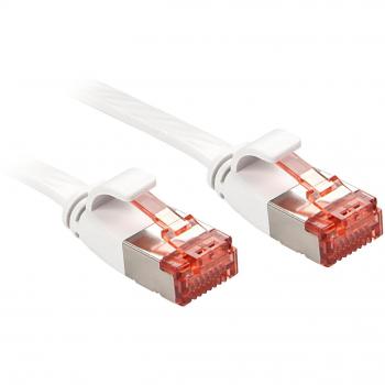 Lindy 3m Cat6 U/FTP Shielded Ethernet Cable - White