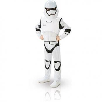Star Wars - Disfraz de Stormtrooper, Episode 7, Deluxe, para niños