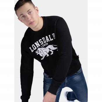 Lonsdale London Kersbrook Black Sweatshirt for Men