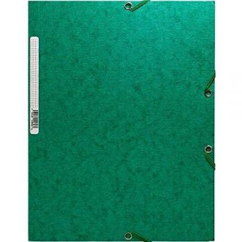 Exacompta 55853E - Carpeta con goma, A4, color verde