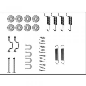 HELLA 8DZ 355 206-151 Juego de accesorios, zapatas de freno de estacionamiento X0287