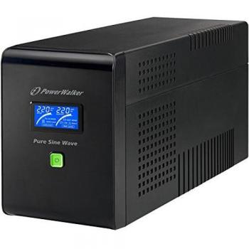 BlueWalker VI 2000 PSW 2000VA Compacto Negro - Fuente de alimentación continua