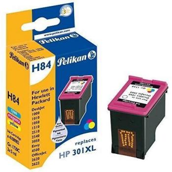 Pelikan 4108982 - Cartucho de tinta HP Deskjet 2050-301XL - Cyan, Magenta, Amarillo