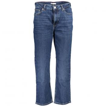 Tommy Hilfiger Women's High Waist Straight Blue Denim Jeans W27 L30
