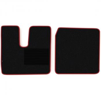 Alfombra moldeada F-CORE MT06 RED, alfombrillas de alta calidad, diseño moderno y elegante, material resistente y duradero, fácil limpieza, antideslizante, ideal para uso en interiores y exteriores